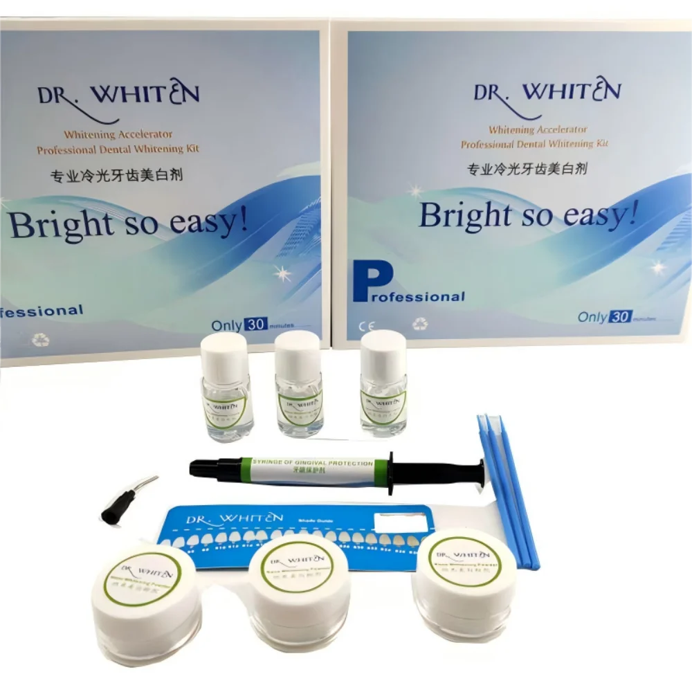 Teeth Whitening With Hydrogen Peroxide - Dental Tooth Whitening Set 35% HP