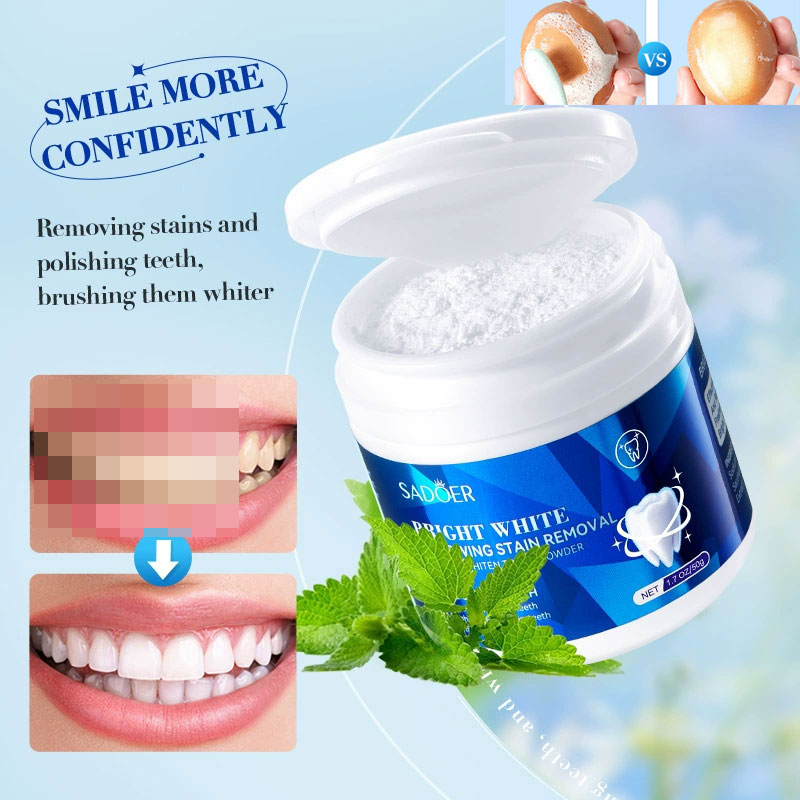 Teeth Whitening Baking Soda - Teeth Whitening Powder Bleaching Yellow Teeth