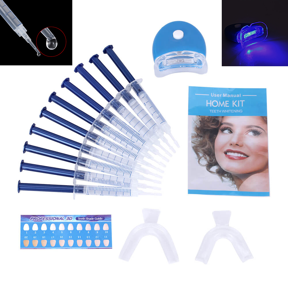 Teeth Whitening With Hydrogen Peroxide - 1 Bộ Làm Trắng Răng 44%