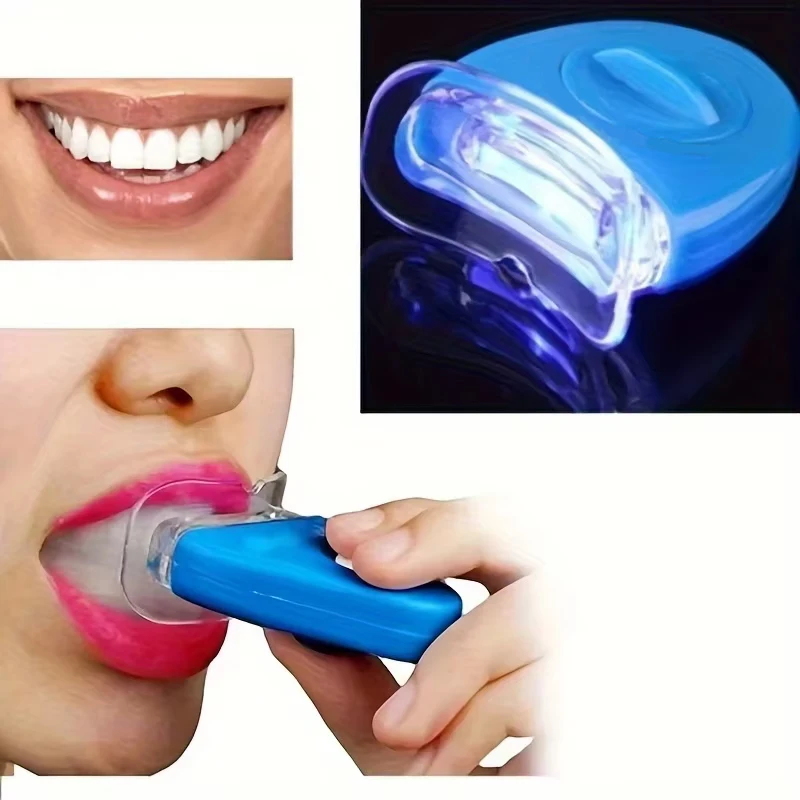 Teeth Whitening Kit At Home - Teeth Light Teeth Light LED Blue