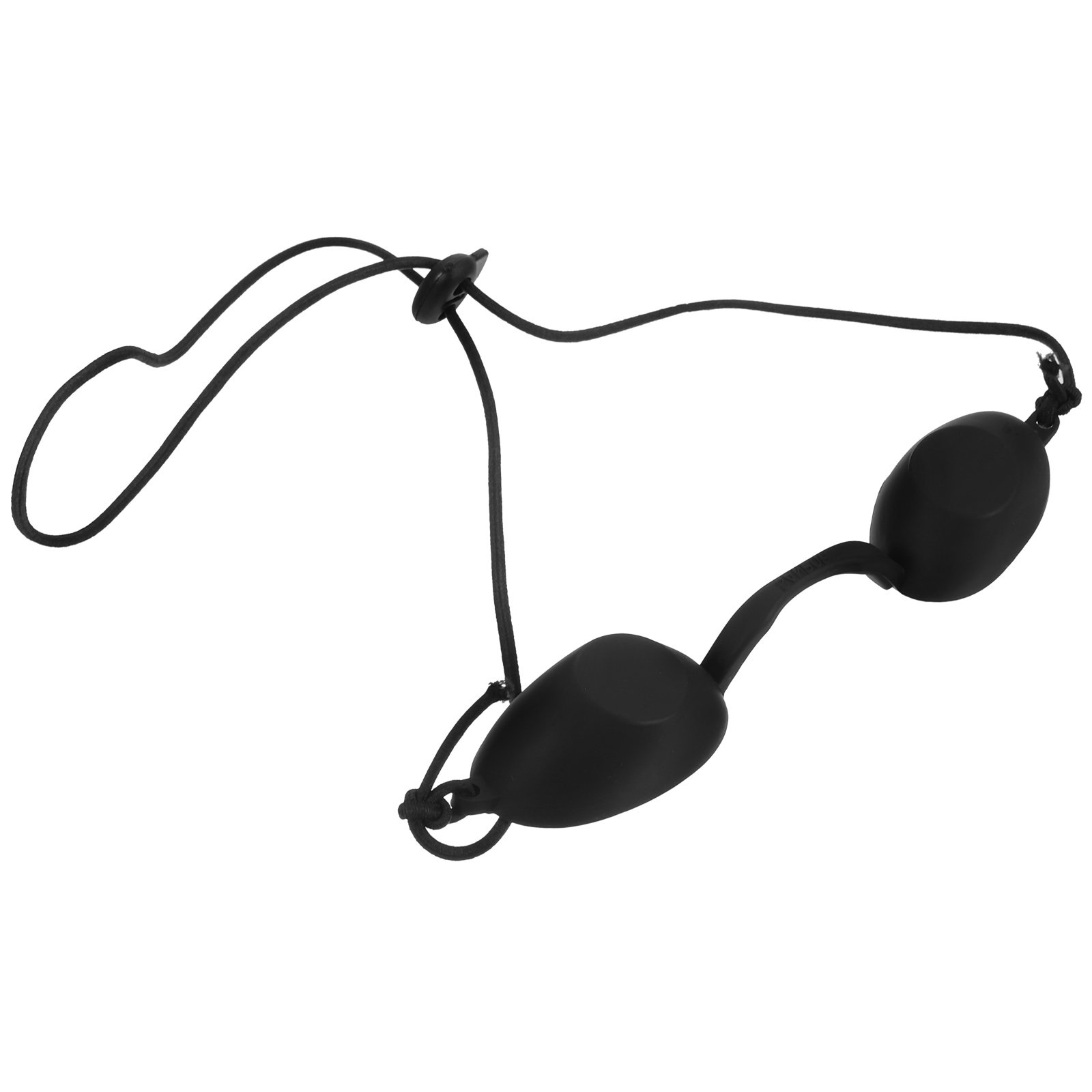 Teeth Whitening Procedure - Safety Goggles Eye Patch Black Silicone