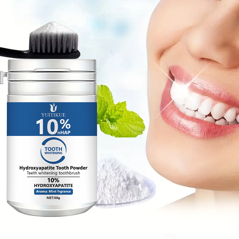 YUTIKUE 10% nHAP Tooth Powder  - đánh giá và giá Teeth Whitening From Home