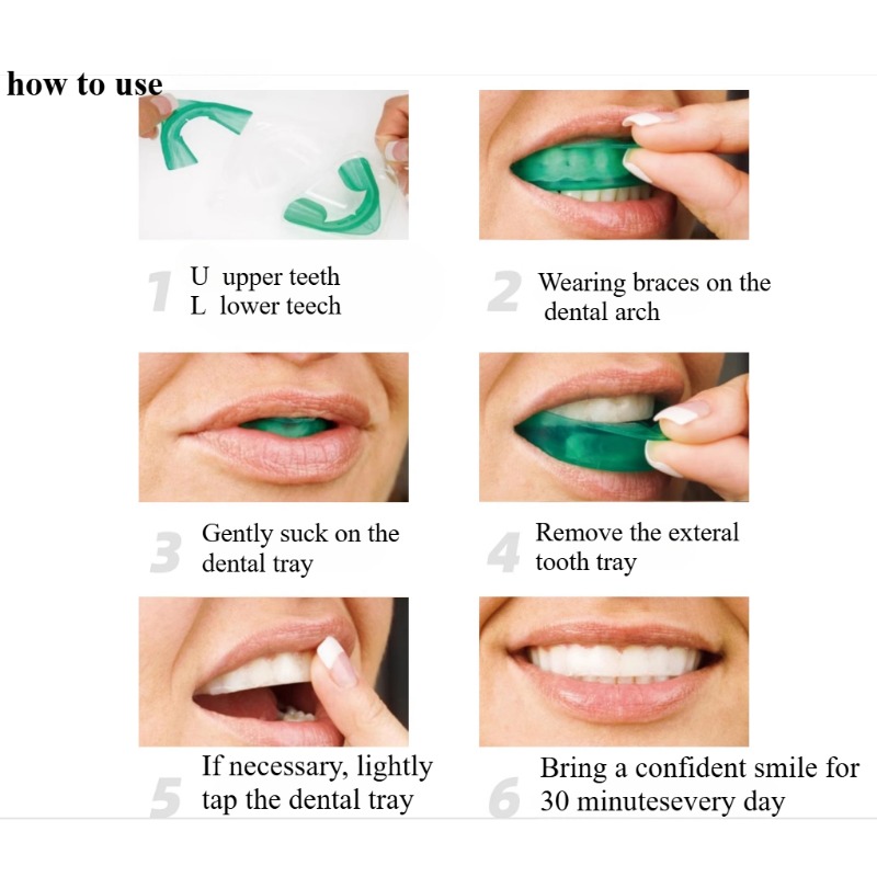 Set Teeth Whitening Tray U-sha - đánh giá và giá Teeth Whitening Quick