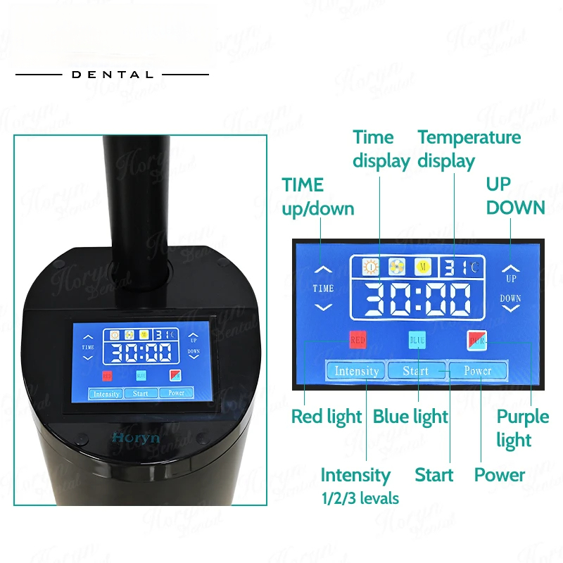 80W Lift Type Dental Cold Ligh - đánh giá và giá Teeth Whitening Kit With Light