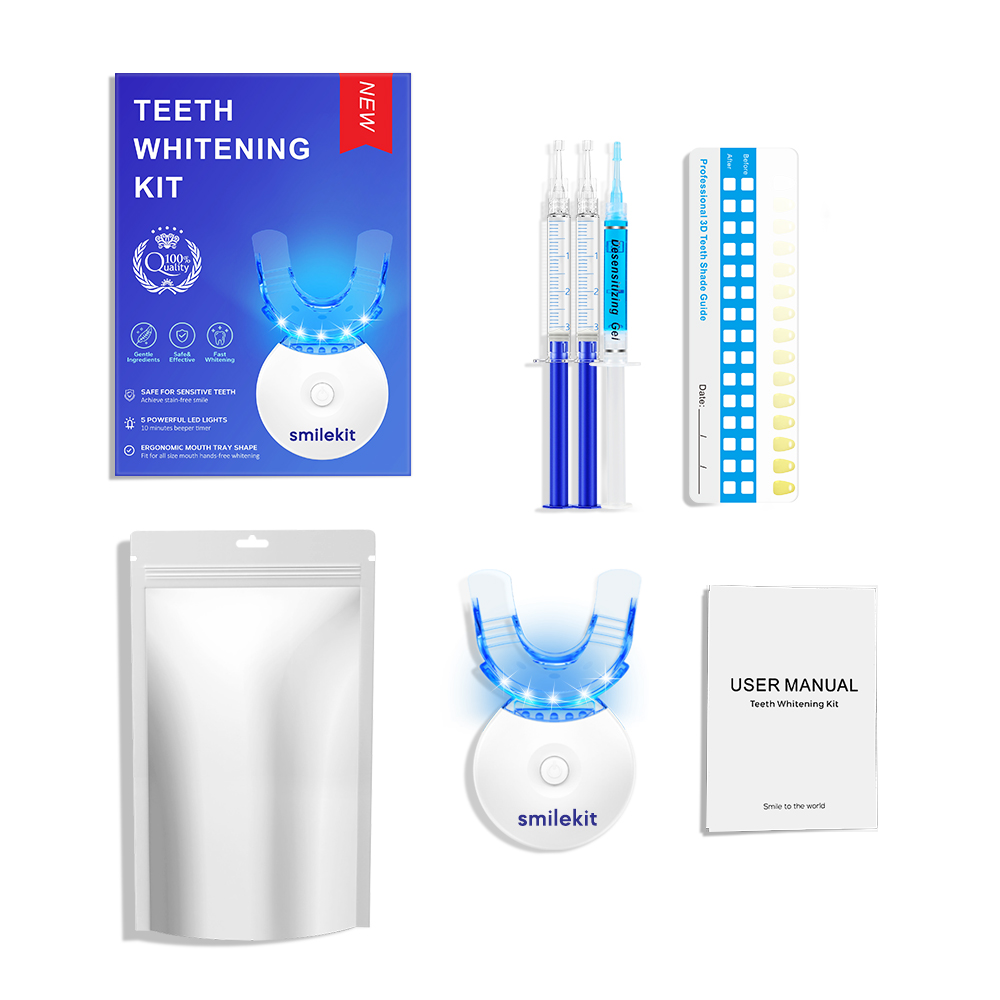 Teeth Whitening Kit - 5X LED L - đánh giá và giá Teeth Whitening With Hydrogen Peroxide