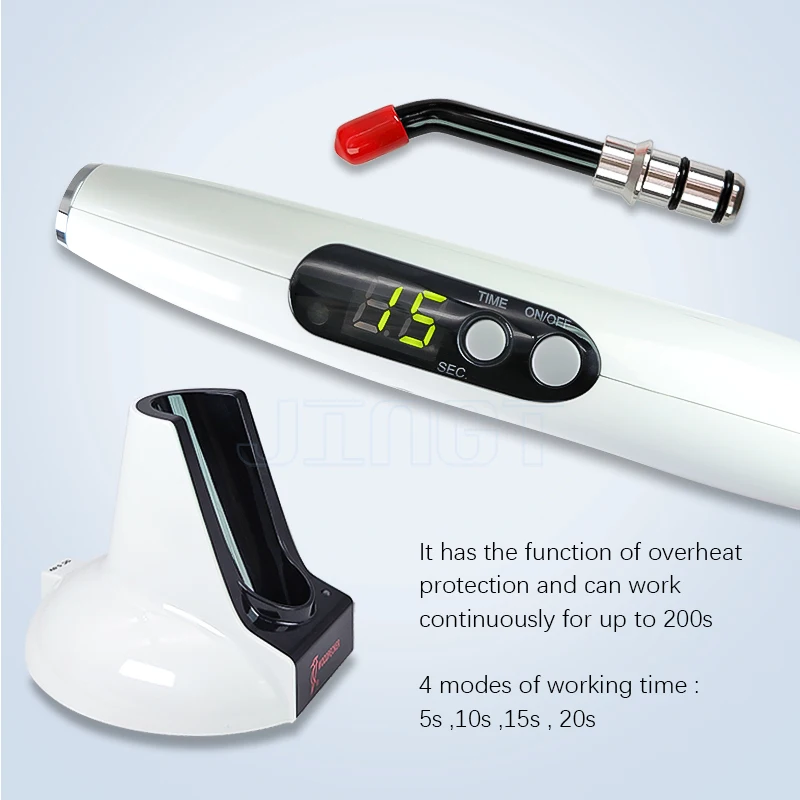 Dental Curing Light Woodpecker - đánh giá và giá Teeth Whitening Kit With Light