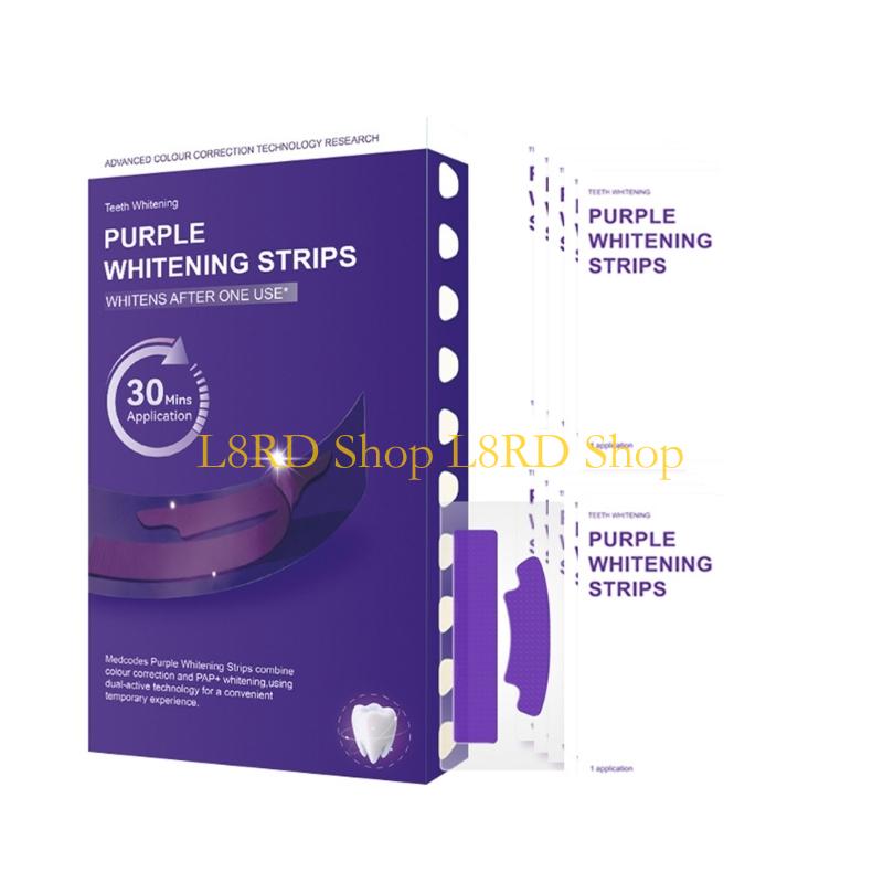 L8RD 7/14 Đôi Cao Cấp Tím Làm  - đánh giá và giá Teeth Whitening Quick