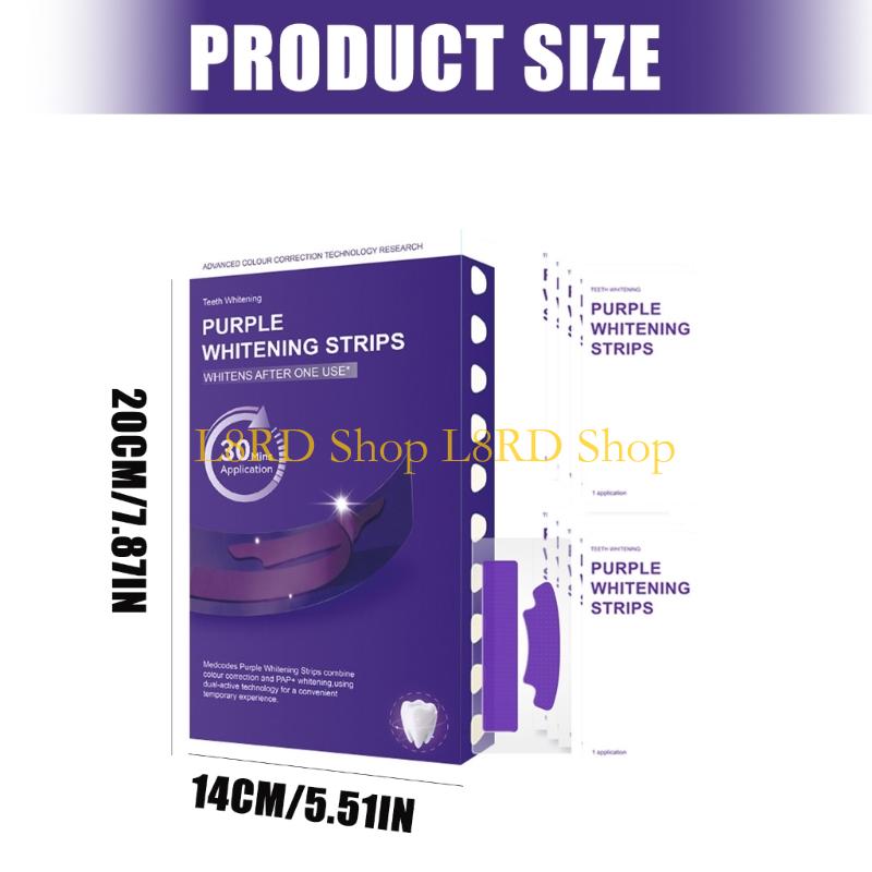 L8RD 7/14 Đôi Cao Cấp Tím Làm  - đánh giá và giá Teeth Whitening Quick
