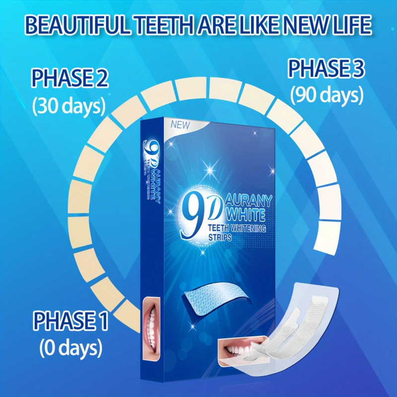 21 Pairs of 9D Aurany White Te - đánh giá và giá Teeth Whitening With Hydrogen Peroxide