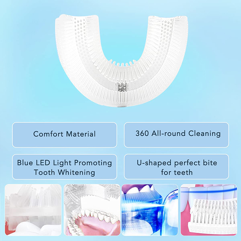 U-Shaped Rechargeable Light Qu - đánh giá và giá Teeth Whitening Quick