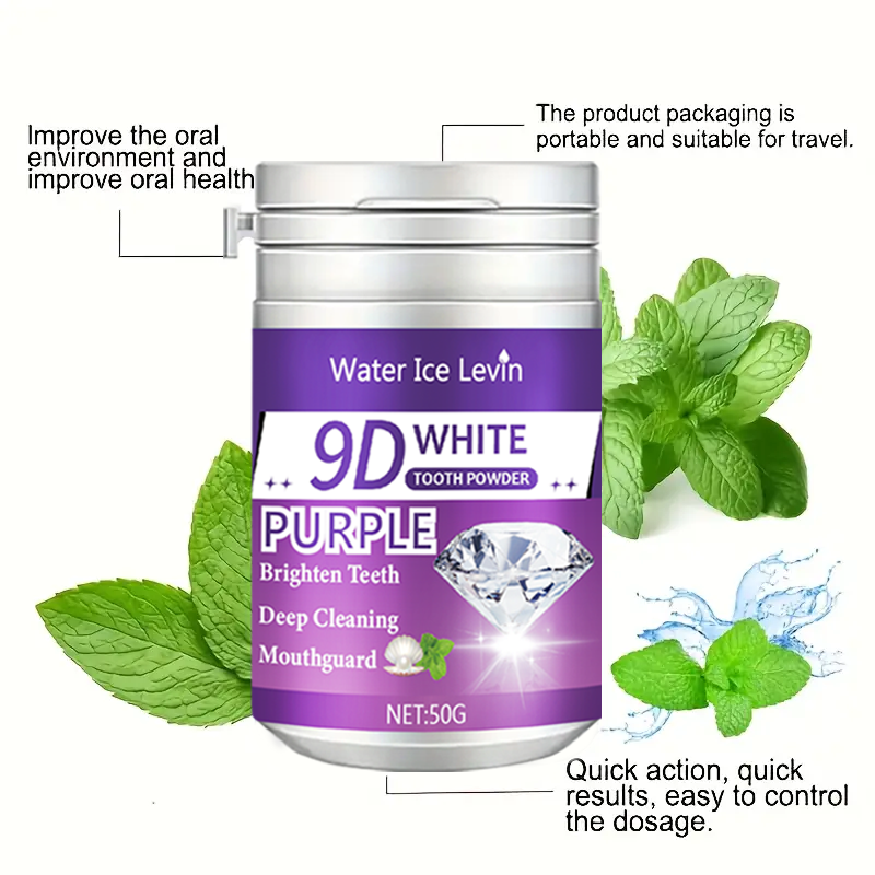 9D White Tooth Powder Brighten - đánh giá và giá Teeth Whitening Quick