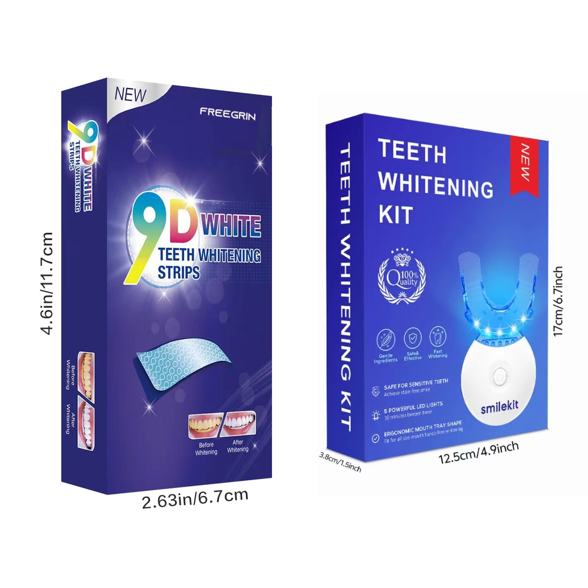 Teeth Whitening Kit - 5X LED L - đánh giá và giá Teeth Whitening With Hydrogen Peroxide