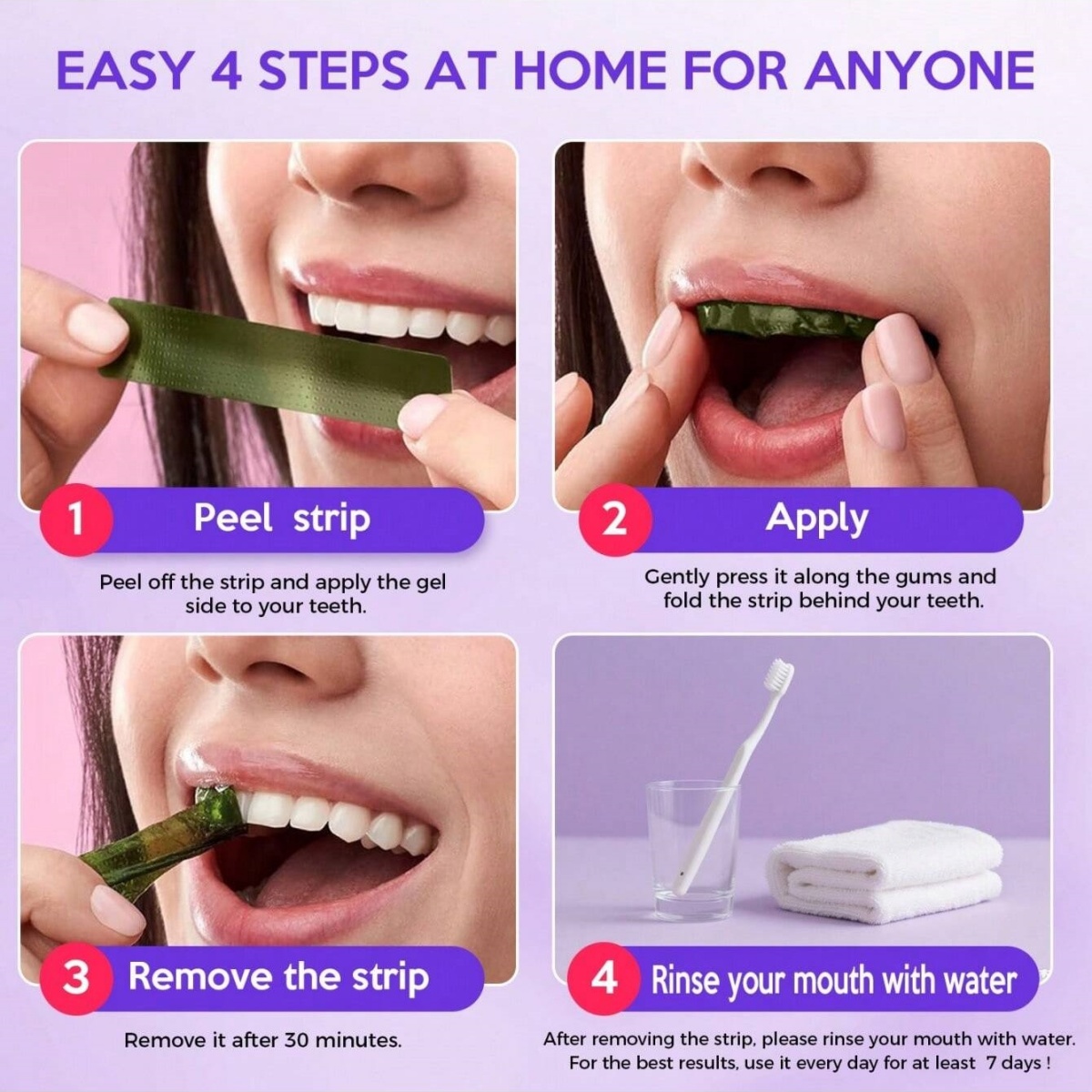 Deluxe Whitening Teeth Sticker - đánh giá và giá Teeth Whitening With Hydrogen Peroxide